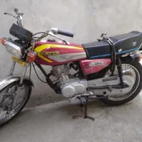 موتور هندا ۱۲۵ مزایده پلاک قدیم دار