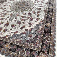 فرش افشان کرم *سرمه ای *نقره ای|فرش|شیراز, شهرک بهار|دیوار