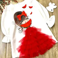 لباس یلدا برای4و 5و 6 و7ساله دو طرح موجوده