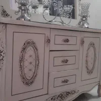 اینه کنسول ومیزتی وی|بوفه، ویترین، کنسول|اهواز, کوی باهنر|دیوار