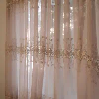 پرده تور نسکافه ای