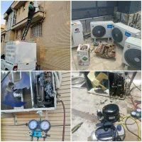 نصب کولرگازی.سرویس اسپیلت  تعمیر تخصصی کوار گازی.