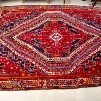 قالی دستباف قشقائی ( سالم و خواب دار)