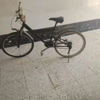 دوچرخه سایز 26حرفه ای مارک برند معروف چهار کمک