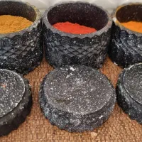 ساخت وآموزش اکسسوری سنگ مصنوعی|مجسمه، تندیس، ماکت|بهبهان, |دیوار