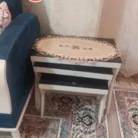 فروش فوری مبل و میز وسط به همراه عسلی|مبلمان خانگی و میز عسلی|شلمان, |دیوار