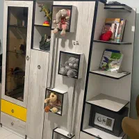 کمد و تخت و دراور بچه گانه در حد نو تمیز بدون تشک