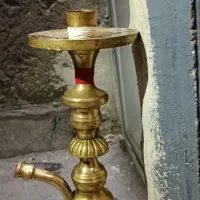قلیون تنه برنجی