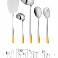 سرویس قاشق وچنگال ناب استیل نو وآکبند ۱۳۶ پارچه|ظروف سرو و پذیرایی|تهران, امامت|دیوار