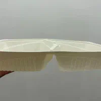 تعدادی زیادی ظرف غذا یک بار مصرف گیاهی پلمپ|ظروف نگهدارنده، پلاستیکی، یک‌بارمصرف|اراک, |دیوار