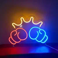 تابلو نئون نئون فلکسی مستقیم از کارگاه تولیدی|ریسه و چراغ تزئینی|قم, هنرستان|دیوار