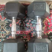 دمبل جفت ۱۵ کیلو