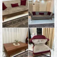 مبل هفت نفره با میز وسط