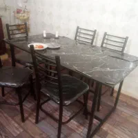 میز  آشپزخانه با شش صندلی  کاملانو