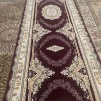 فرش ماشینی زمینه زرشکی عرض 1.5 متر و طول 5 متر|فرش|تهران, سردارجنگل|دیوار