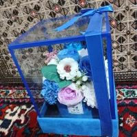 دسته گل دارای باکس|گل مصنوعی|همدان, |دیوار