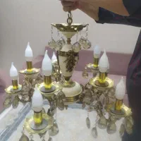 لوستر 5شاخه برنز اصل