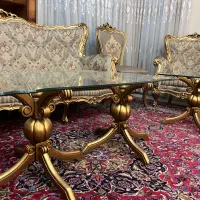 مبل استیل سلطنتی/ تمام چوب-۲۸ نفر|مبلمان خانگی و میز عسلی|مشهد, آپارتمان های مرتفع|دیوار