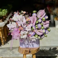 گل طبیعی برای هدیه سایز متوسط|گل و گیاه طبیعی|مشهد, هنرور|دیوار