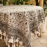 سفره قلمکار|پرده، رانر، رومیزی|کاشان, بازار کاشان|دیوار