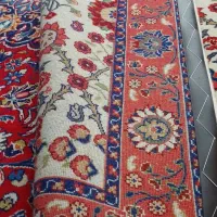 فرش ذرع و نیم با طرح سلطان آباد،با پشم نیوزلندی|فرش|اراک, |دیوار
