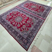 فرش دستباف جفت ۶ متری با طرح خورشیدی|فرش|تهران, ونک|دیوار