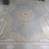 دو عدد فرش ۹متری ۱۲۰۰ شانه طلاکوب برجسته