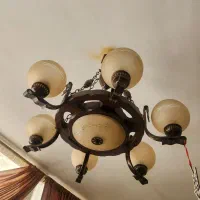 لوستر سقفی|لوستر و چراغ آویز|تهران, زرکش|دیوار