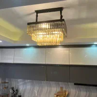 لوستر سالن و آشپزخانه شیک|لوستر و چراغ آویز|رشت, پل تالشان|دیوار