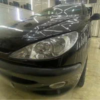 پژو ۲۰۶SD V8 مشکی|خودرو سواری و وانت|سنندج, |دیوار