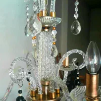 لوستر کریستالی|لوستر و چراغ آویز|نجف‌آباد, ویلاشهر|دیوار