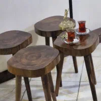 میز عسلی روستیک