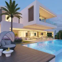 ویلا سویسی.ویلامدرن.ویلا سنتی آلاچیق محوطه واستخر