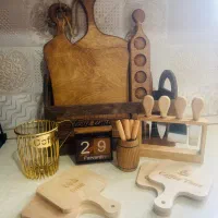 وسایل چوبی تزئینی و پذیرایی شیک