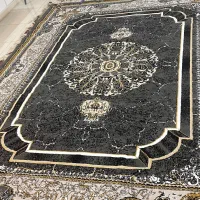 ۲تخته فرش ۱۲ متری طوسی و طلاکوب