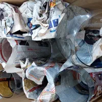 تنگ شیشه ای آجیل|صنایع دستی و سایر لوازم تزئینی|قم, زنبیل آباد|دیوار