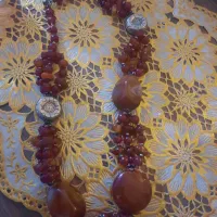 گردنبند تمام عقیق اصل اصل|کلکسیون اشیاء عتیقه|نمین, |دیوار