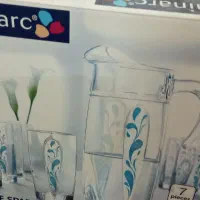 پارچ و لیوان فرانسوی اصل ۷ تیکه نوی نو