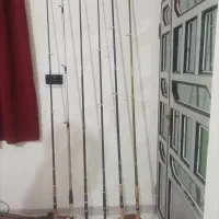 چوب و چرخ ماهیگیری درجه یک|ماهیگیری|کرمانشاه, |دیوار