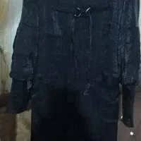 مانتوی مشکی براق