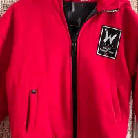 کاپشن پسرانه بسیار تمیز و نو دو رو