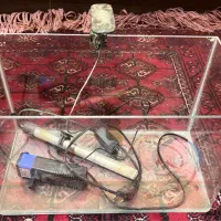 آکواریوم با نور، پمپ و بخاری