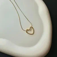 گردنبند قلب دفرمه