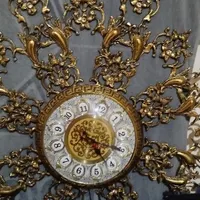ساعت دیواری برنجی
