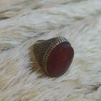 انگشتر عقیق معدنی