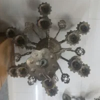 لوستر کلاسیک در حد نو|لوستر و چراغ آویز|مشهد, هنرستان|دیوار