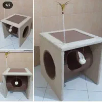اسکرچر و جای خواب گربه