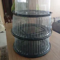 ظرف نگهدارنده کیک تلق