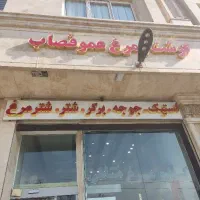 کارگر مرغ خرد کن و ماهی