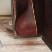 سه تار کاسه یک تکه مهر یا برند دهقانی|سازهای سنتی|صدرا-فارس, فاز ۱|دیوار